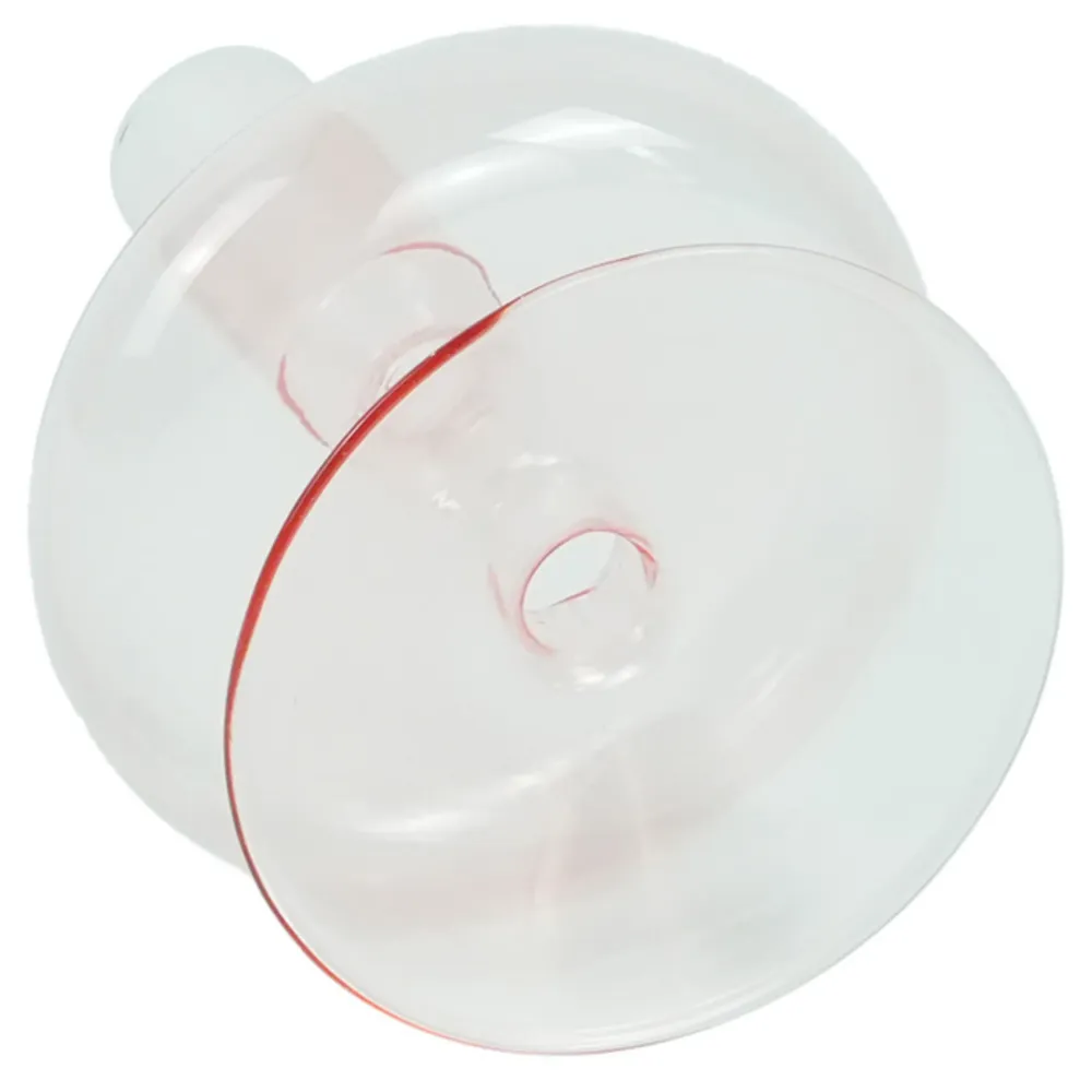 Elly Glas-Kerzenhalter rosa 12 cm