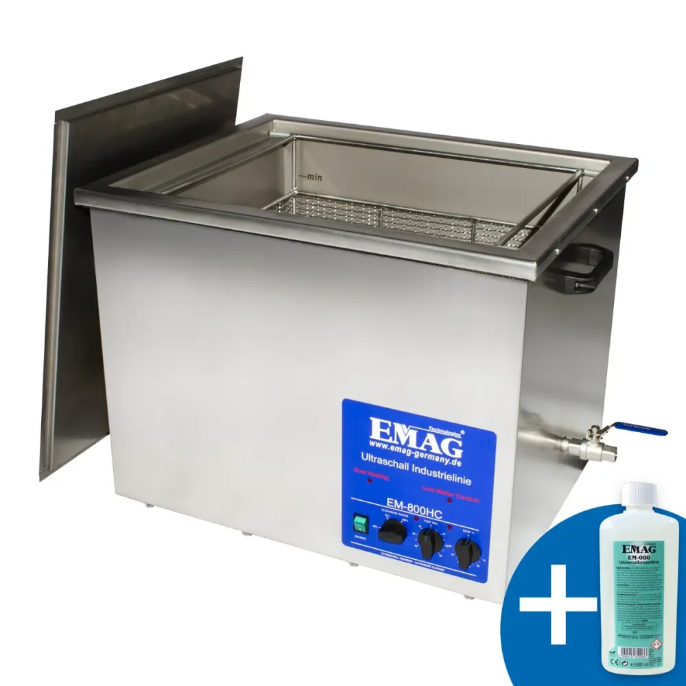 Emmi-800 HC mit Ablaufhahn und Füllstandmesser emmi EMAG AG