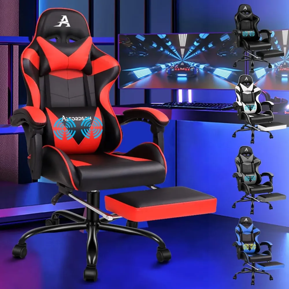 Ergonomischer Gaming-Stuhl mit Massage und