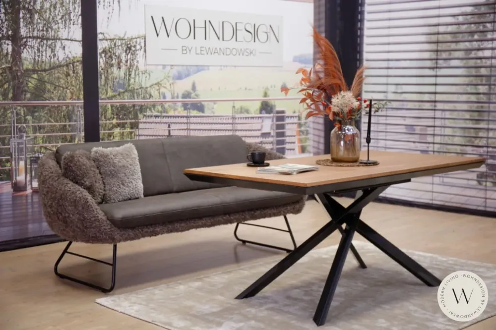 Esszimmerbank Modell Boneo Mikrofaser Bison