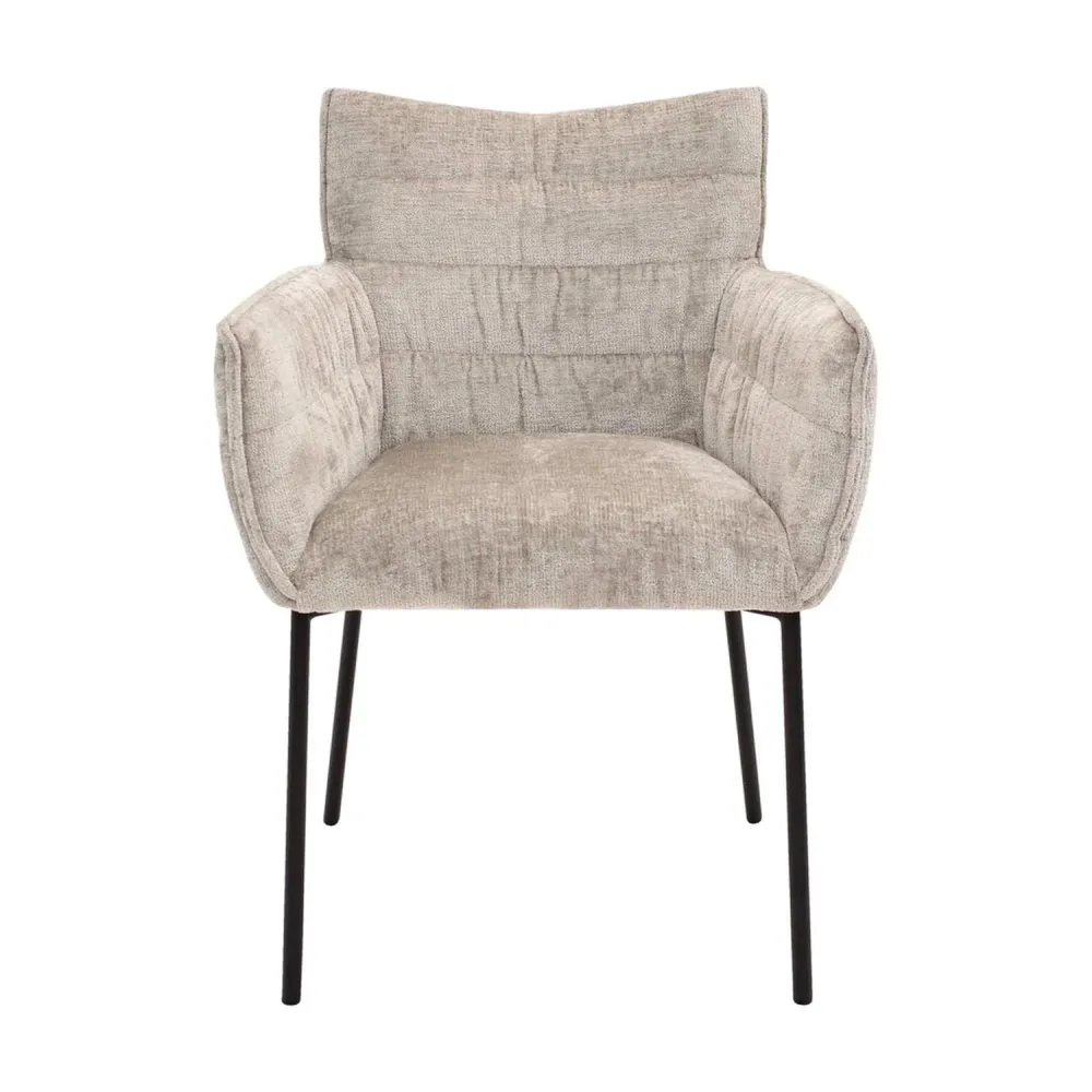 Esszimmerstuhl Goos - Grau/Beige