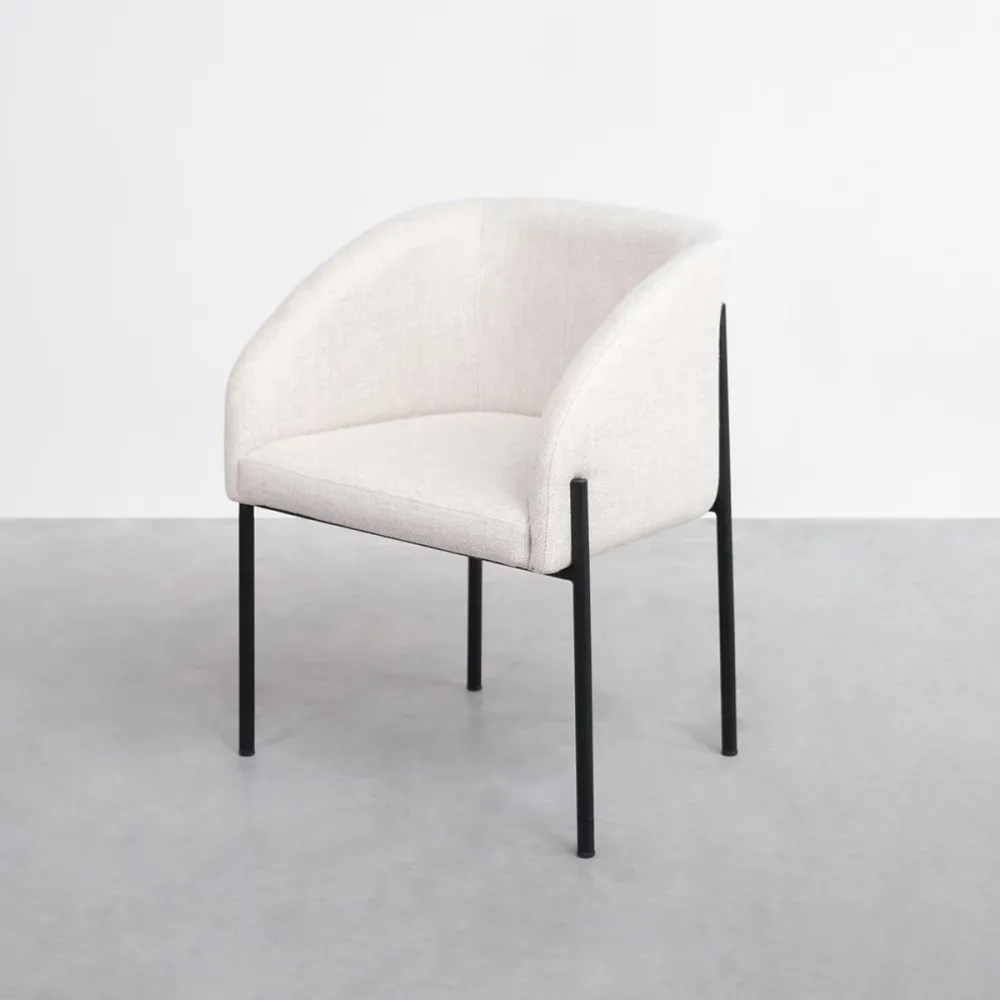 Esszimmerstuhl - Royan - Grau/Beige
