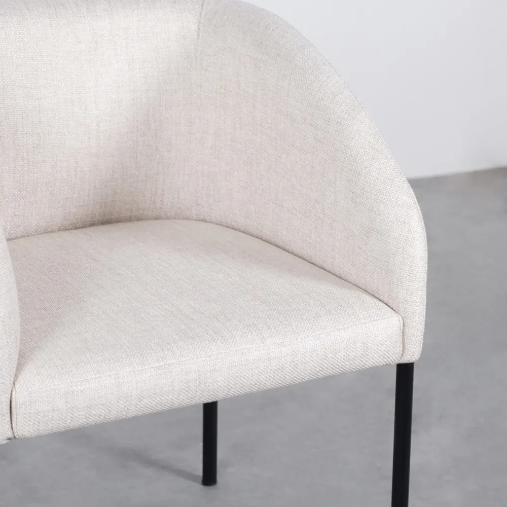 Esszimmerstuhl - Royan - Grau/Beige
