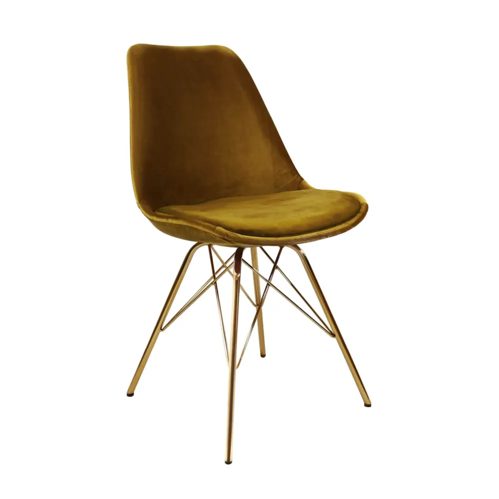 Esszimmerstuhl Velvet - Gold