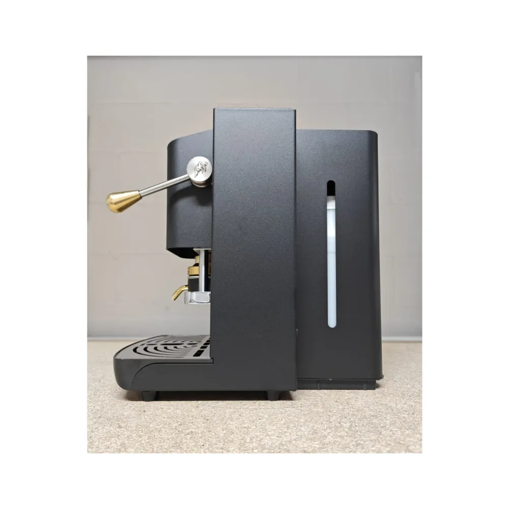 Faber Pro de Luxe Schwarz/Messing Pads Kaffeemaschine (Fab04)