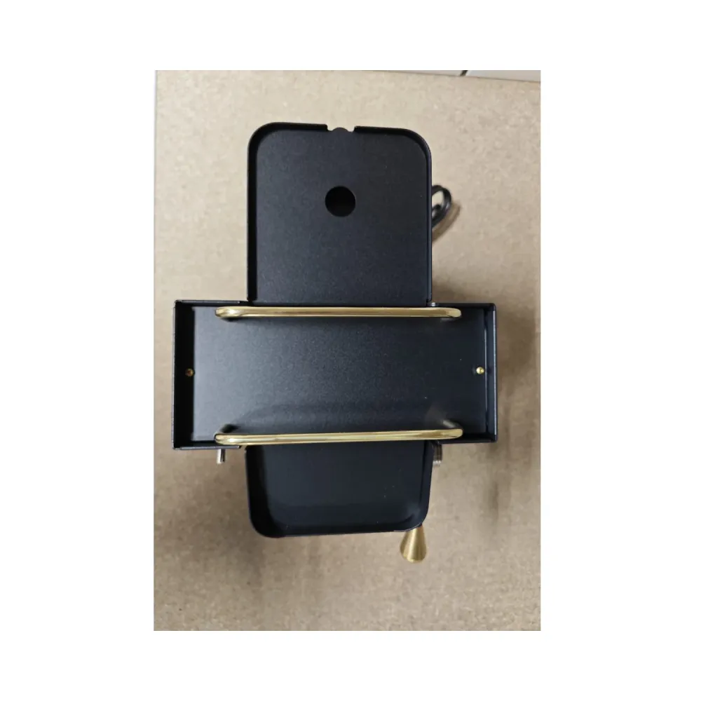 Faber Pro de Luxe Schwarz/Messing Pads Kaffeemaschine (Fab04)