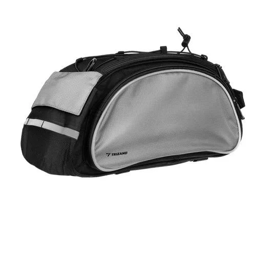 Fahrradtasche mit Reißverschluss und Reflektoren