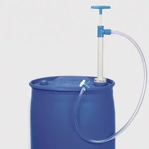 Fasspumpe PP mit Auslaufschlauch und Hahn, 65 cm