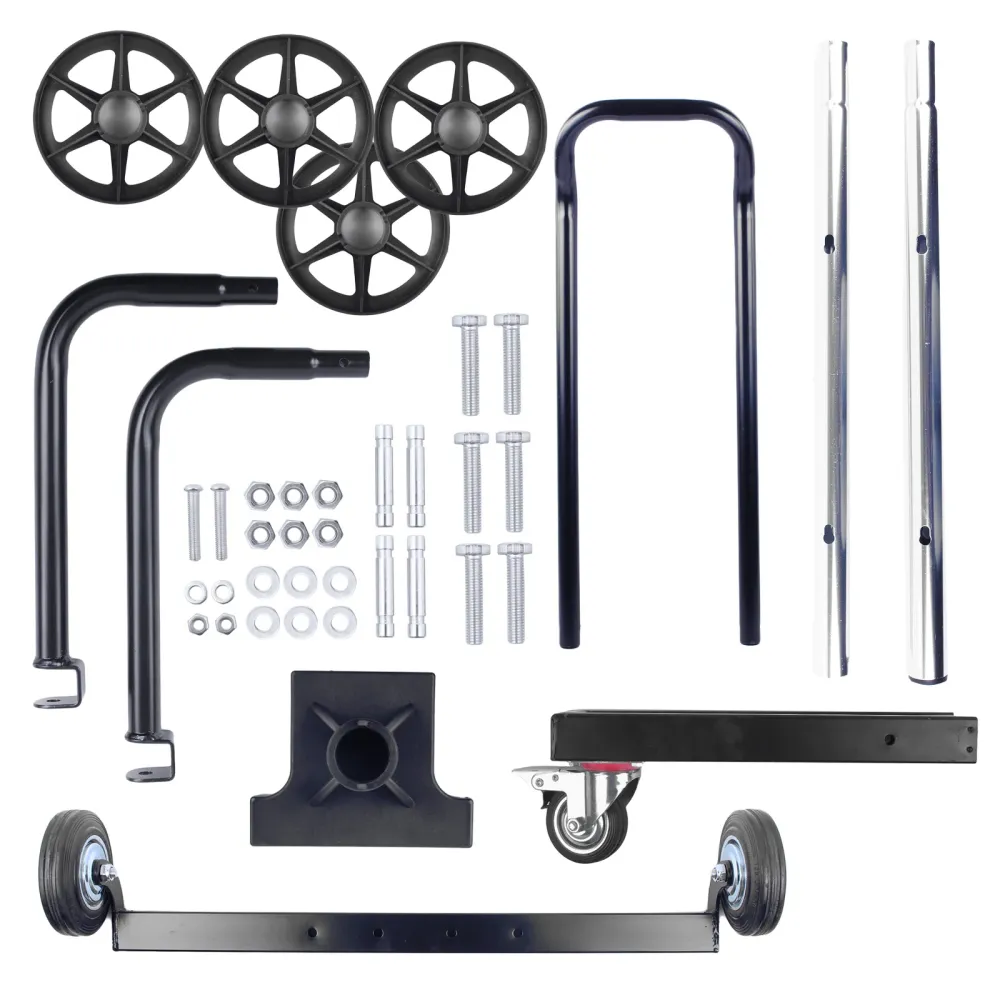 Felgenbaum Alu fahrbar schwarz 225er Reifen 4 Reifen max 100 Kg mit Bremse