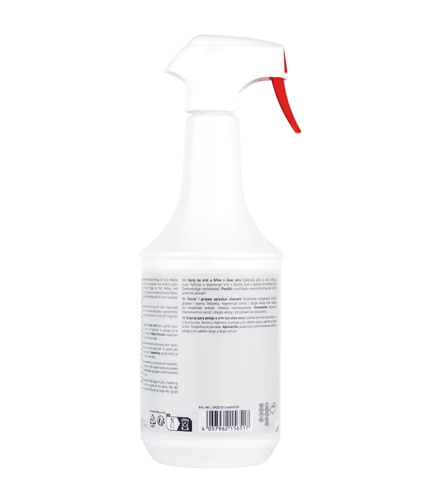 Fell- und Mähnenspray mit Aloe Vera, 1000 ml