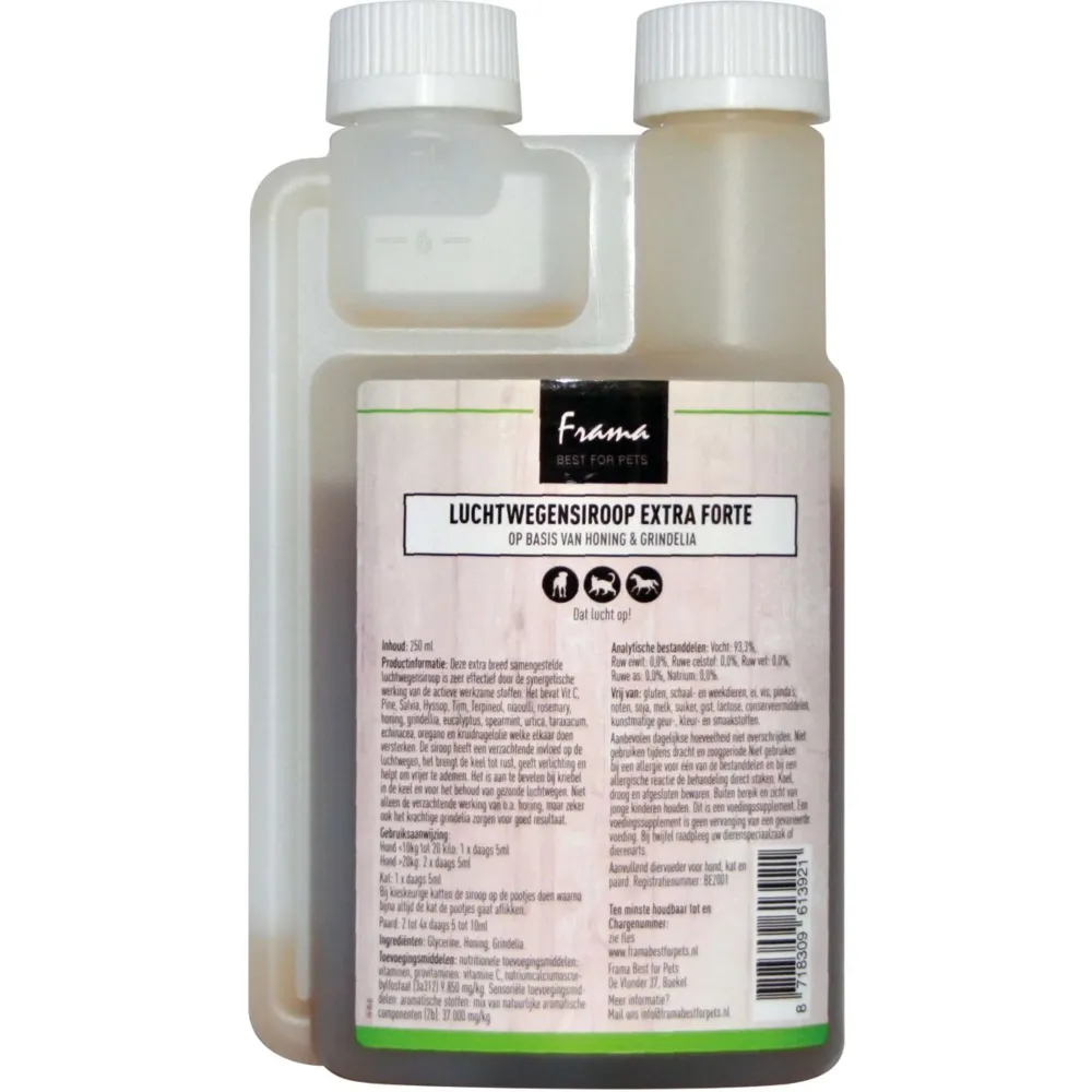 Frama Best Pets Sirup für das Atmungssystem Extra Forte