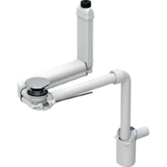 GEBERIT – Waschtisch Raumspar-Anschluss Clou mit Hebel und Siphon d 32