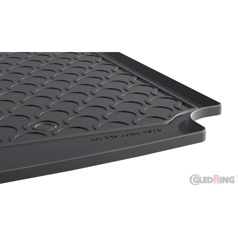 Gledring, Rubbasol (Gummi) Kofferraumwanne passend für Volkswagen Jetta 2011-2017, Schwarz