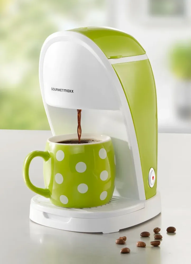 gourmetmaxx 1 tassen kaffeemaschine + 1 Kaffeetasse