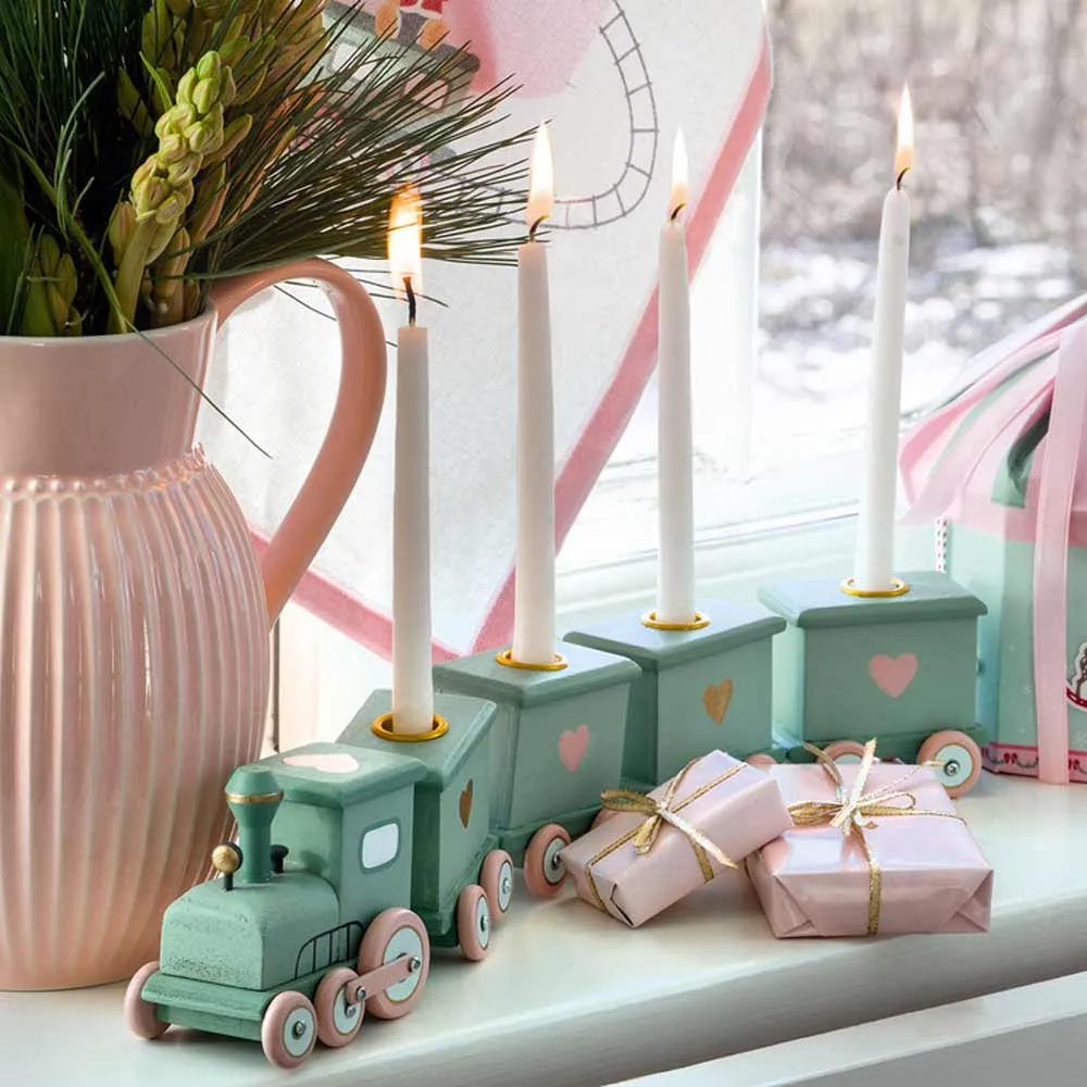 GreenGate - Inge-Marie Kerzenhalter Zug green