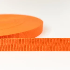 1m Gurtband 2cm breit uni orange