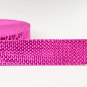 1m Gurtband 3cm breit uni pink