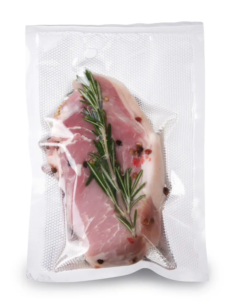 Hendi Vakuumbeutel mit geprägtem Siegel auf einer Rolle – Sous Vide Beutel – 28 x 600 cm – Passend für FoodSaver Vakuumier...