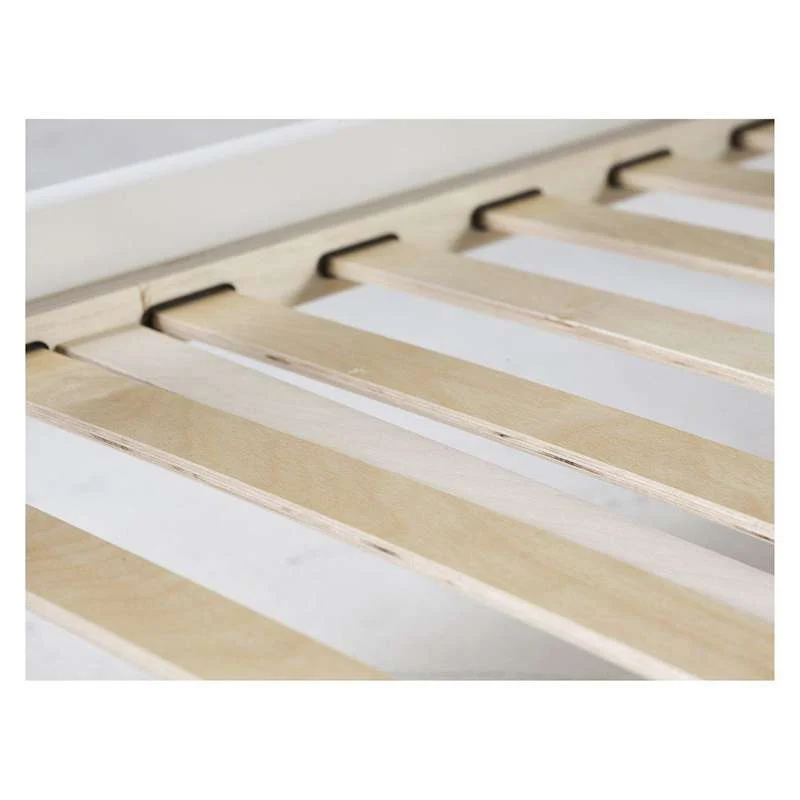 Hoppekids DELUXE - Bettenseite für 90x200 cm. - Flexibler Lattenrost - Weiß
