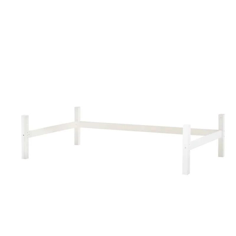 Hoppekids ECO Luxury - Halbhöhe Modul - 120x200 cm. - Weiß