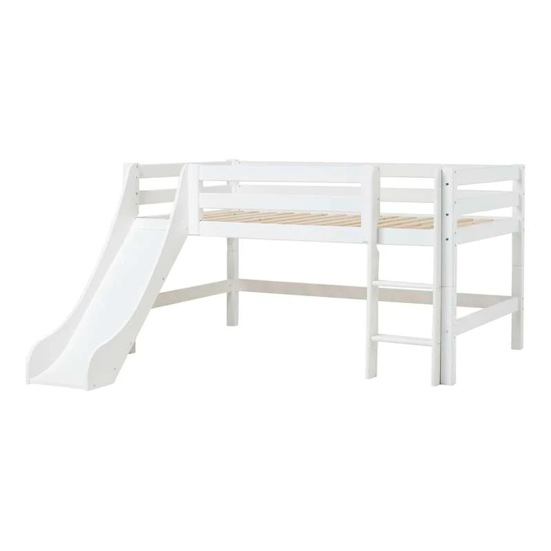 Hoppekids ECO Luxury - Halbhöhe Modul - 120x200 cm. - Weiß