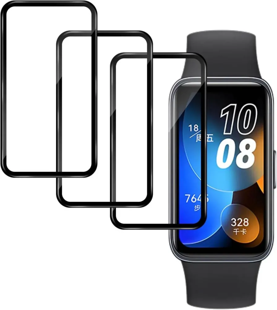 3x Huawei Band 8/9 Schutzfolie 3D Panzerglas