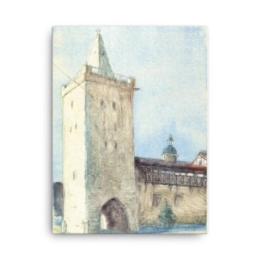 Jena Johannistor - Leinwand