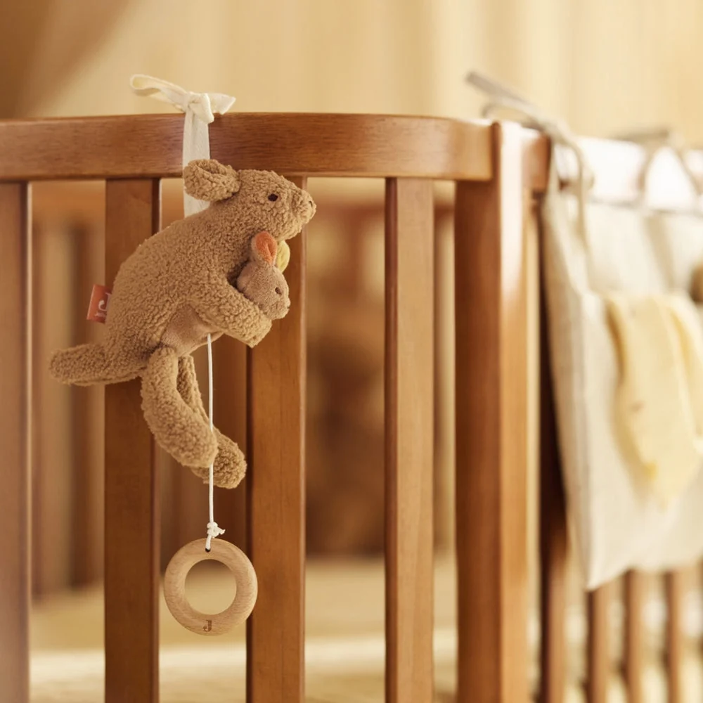 Jollein Kinderwagen und Kinderbett Anhänger spielen Kangaroots