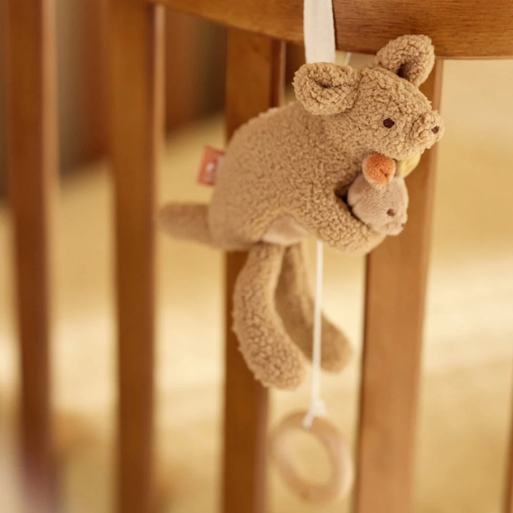 Jollein Kinderwagen und Kinderbett Anhänger spielen Kangaroots