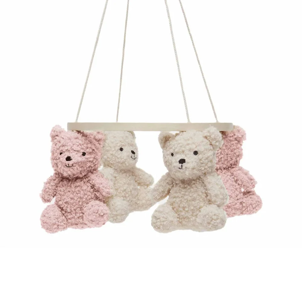 Jollein Teddybär Wild Rose Natural Kinderbett Karussell