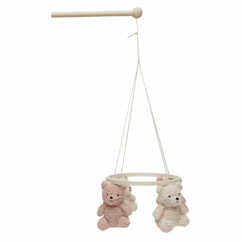 Jollein Teddybär Wild Rose Natural Kinderbett Karussell