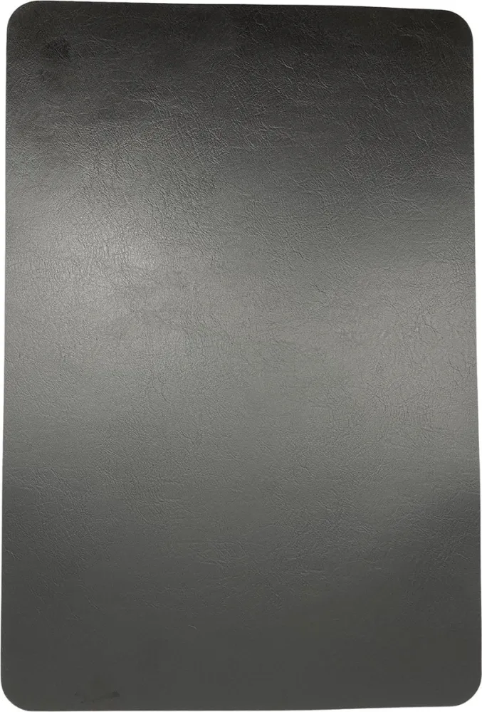 Kade 171 – Luxus-Tischsets Lederoptik – 6 Stück – dunkelbraun – rechteckig – 45 x 30 cm