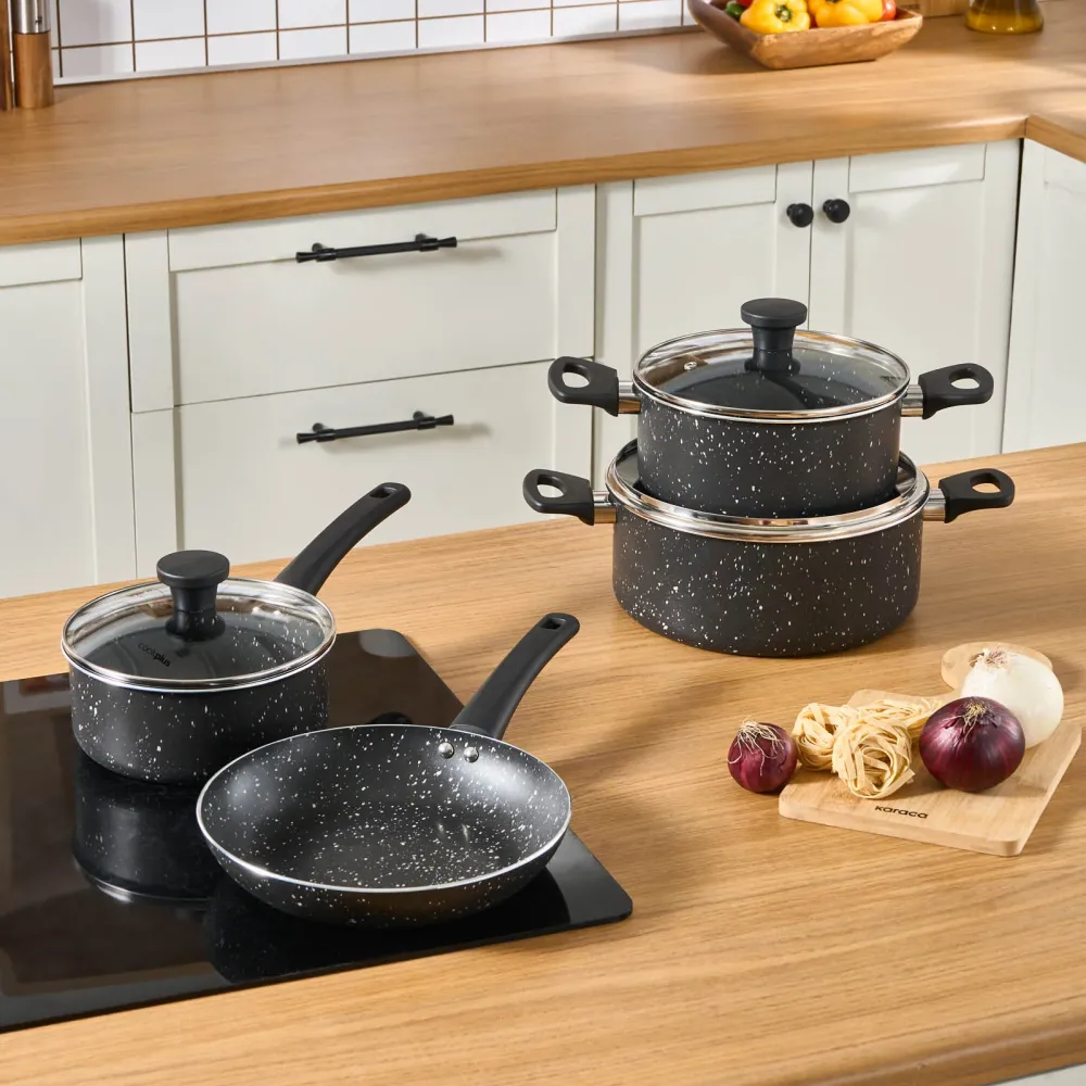 Cookplus Aura Roller 7-teiliges Kochgeschirr-Set KARACA