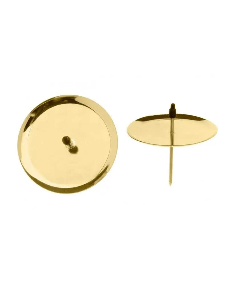 Kerzenhalter 4St. 6cm goldfarben