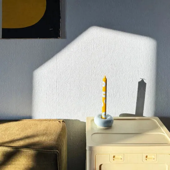 Kerzenhalter „Bob Small Light Blue“ | Zart & modern | Studio About
