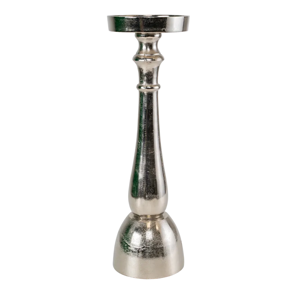 Kerzenhalter Classics Metall Silber ø14x43cm