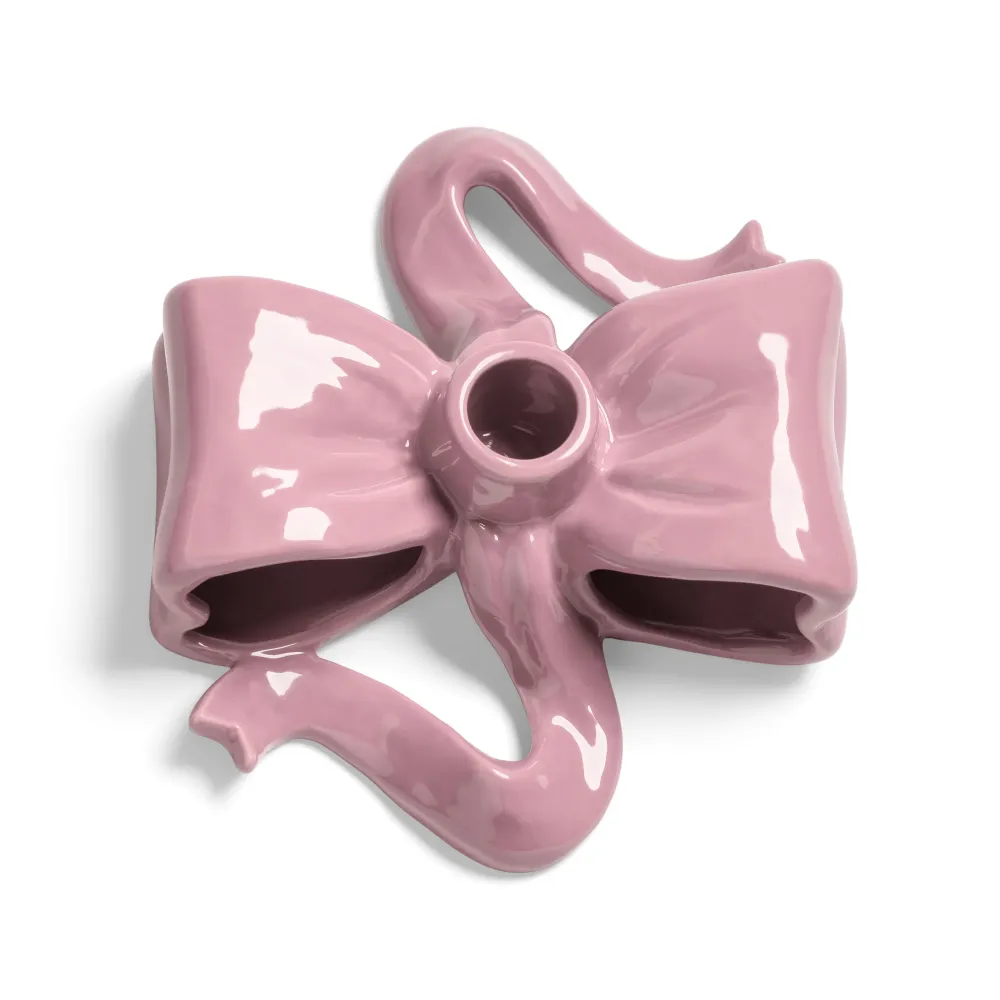 Kerzenhalter RIBBON rosa