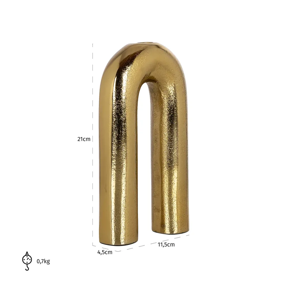 Kerzenhalter Rowin gross (Gold)