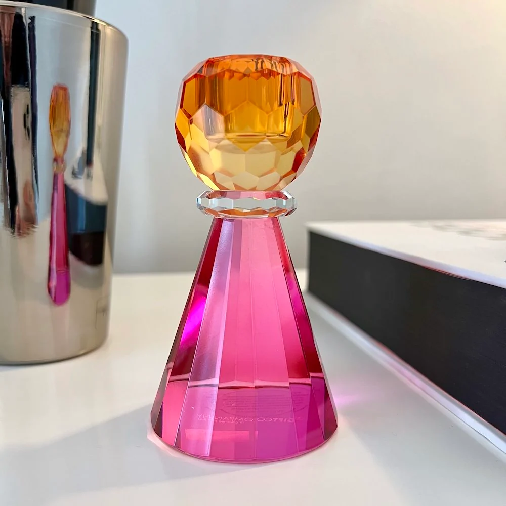Kerzenhalter SARI KONUS orange, lila