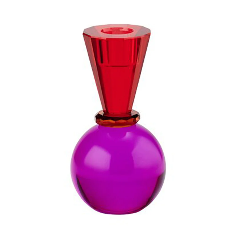 Kerzenhalter SARI KUGEL rot, pink