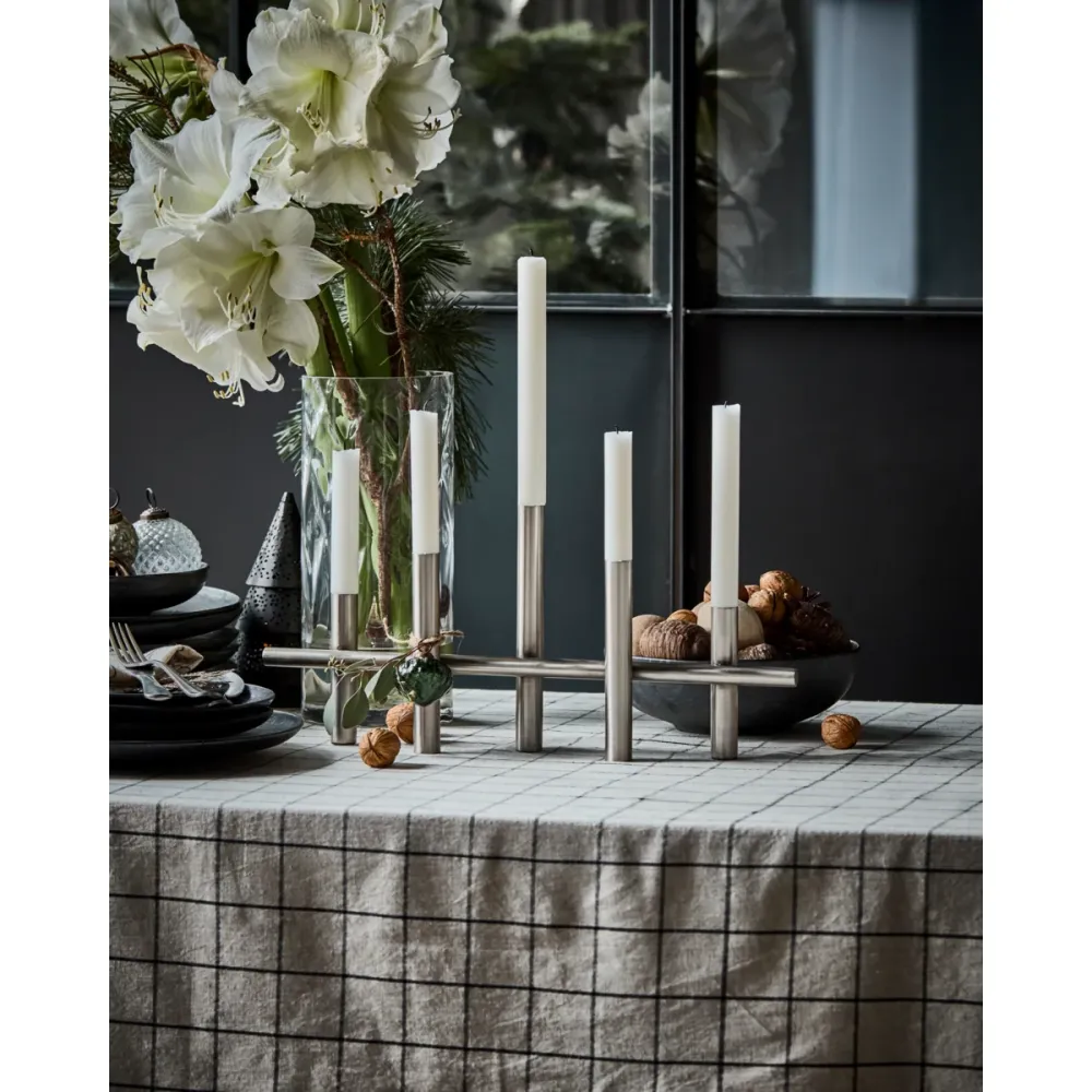 Kerzenständer HDMaxi45 Antik-Silber House Doctor