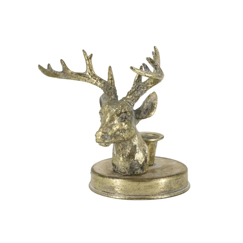 Kerzenständer mit Rentieren - Chic Antique