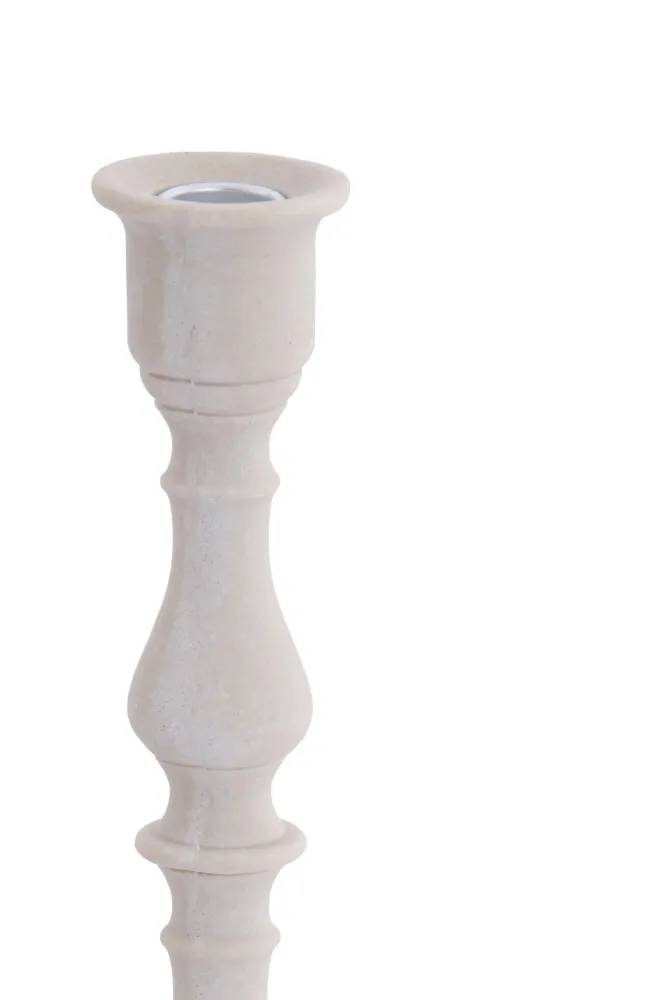 Kerzenständer SAMORA crème Ø11,5x39,5cm