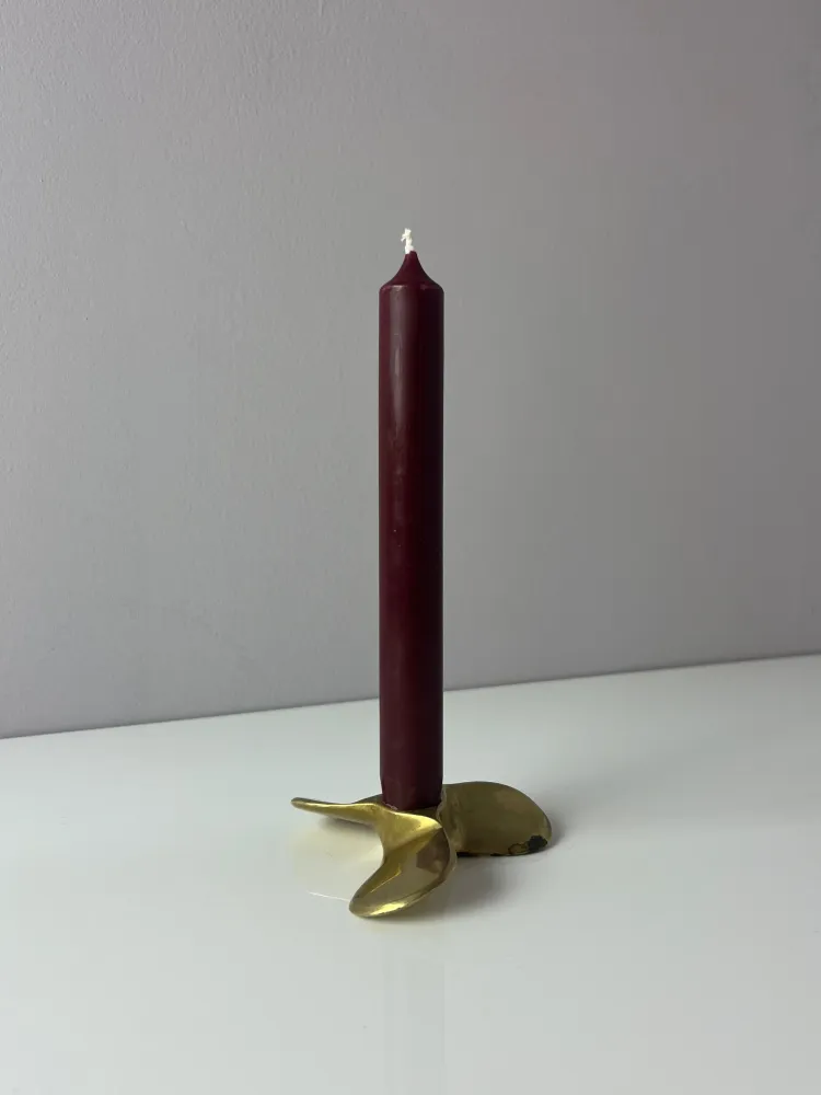 Kerzenständer Schiffsschraube Messing