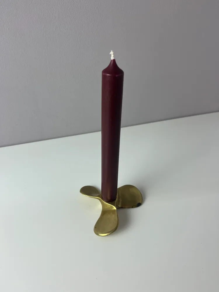 Kerzenständer Schiffsschraube Messing