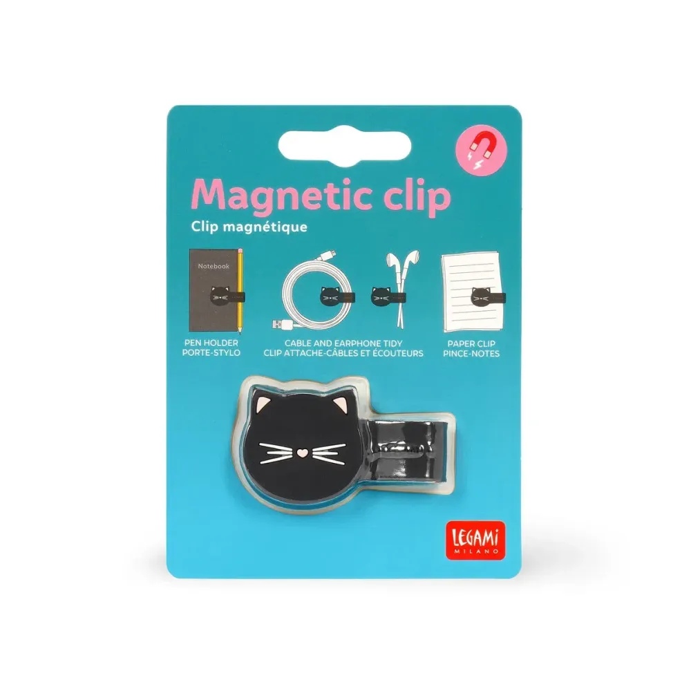 Kitty Magnetclip Legami Lesezeichen