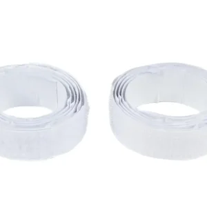Klettband selbstklebend weiss 1 m