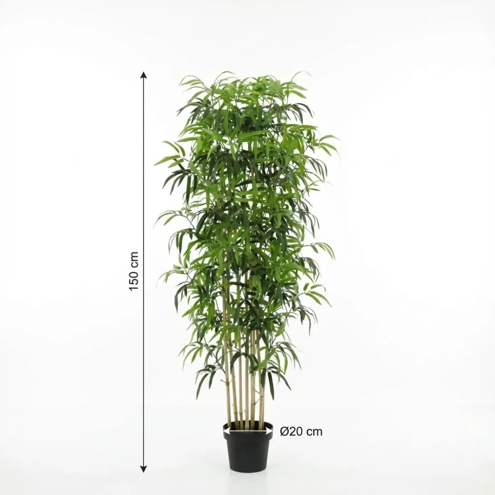 Künstlicher Bambus für Innenräume H150cm