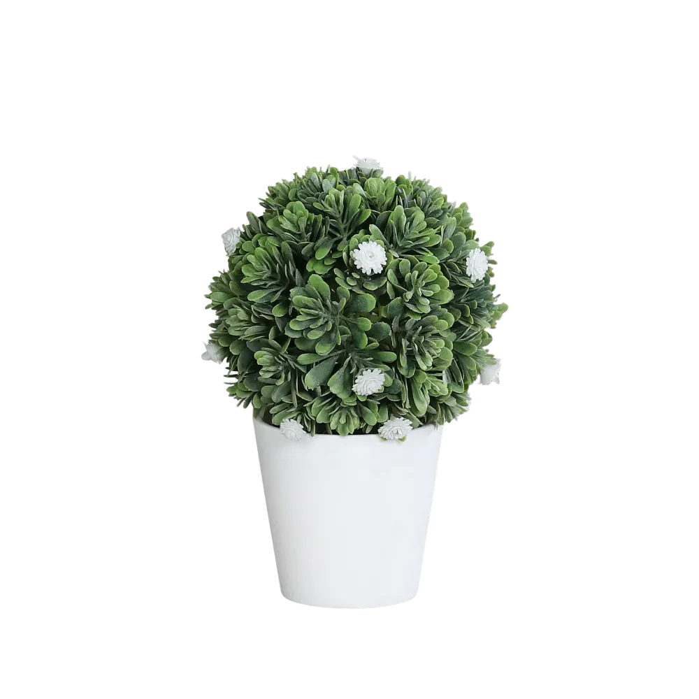 Künstlicher Blütenbuchsbaum - Balu | 18 cm