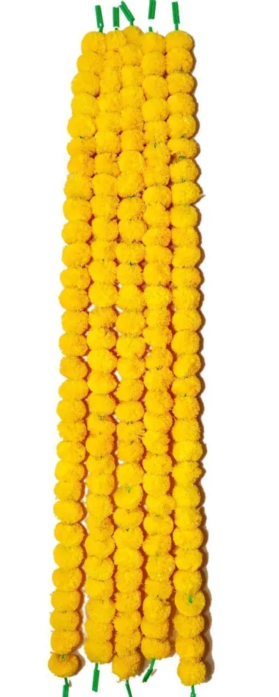 Künstlicher Genda Phool - Gelb - 1 Stk